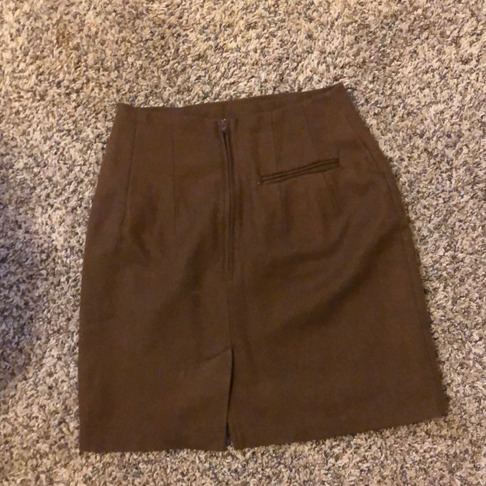 100 percent wool skirt